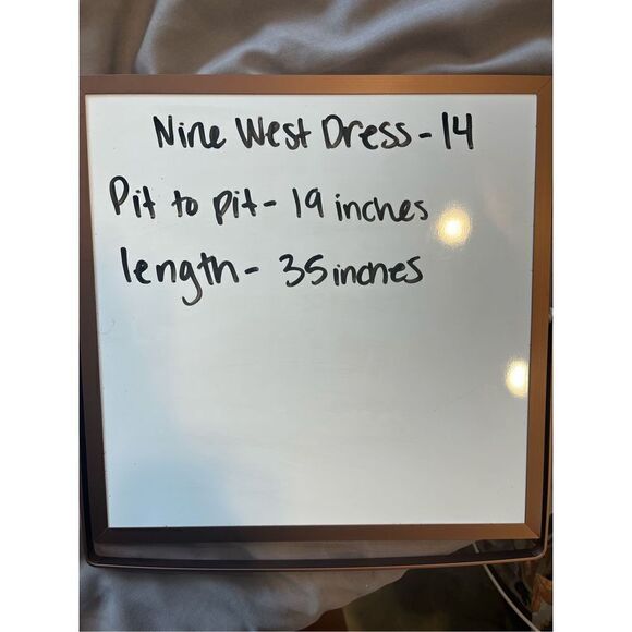 Nine West lace shell dress size 14 - Picture 6 of 6